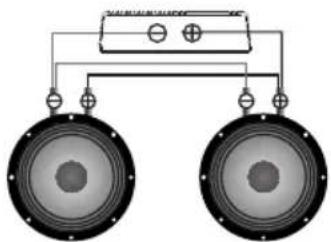 Deaf Bonce Apocalypse ASA-1000.2 - Serial connection of the speakers - 4