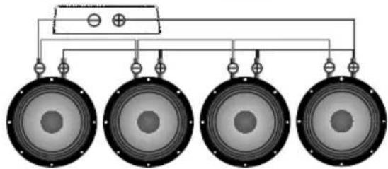 Deaf Bonce Apocalypse ASA-1000.2 - Serial connection of the speakers - 6