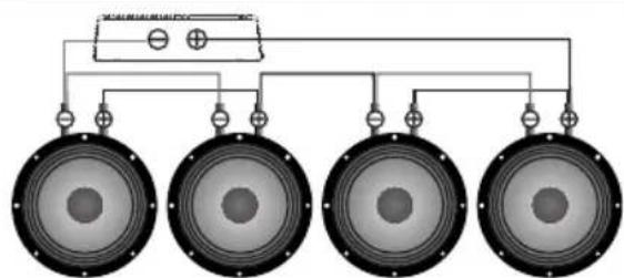 Deaf Bonce Apocalypse ASA-1000.2 - Serial connection of the speakers - 7