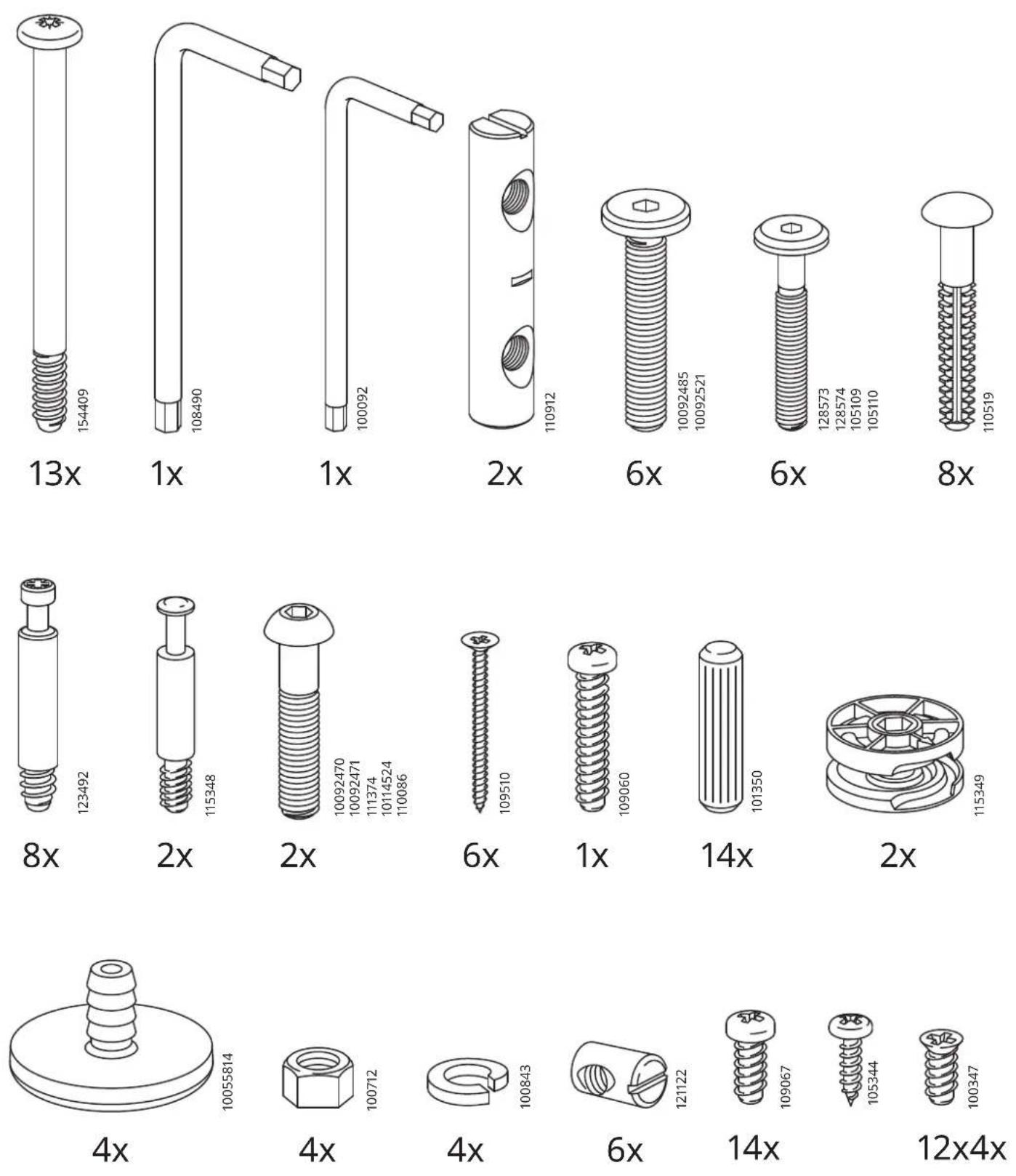 IKEA RIDSPÖ 004.852.24 - 5