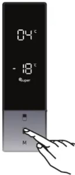 04°C -18°C Super M