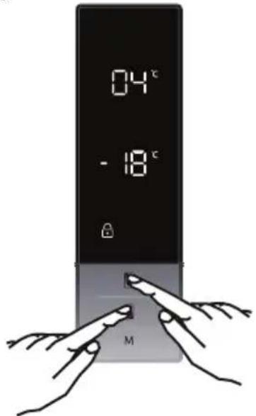 04°C -18°C M