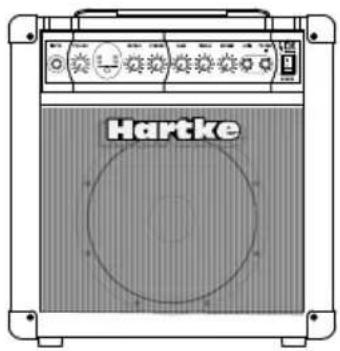 Hartke G30R - Hartke G15, G15R and G30R Guitar Amplifier Features - 1