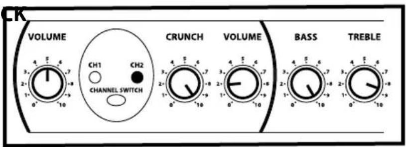 Hartke G30R - G 15 and 15R Sample Settings - 4