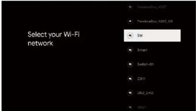 Infiniton INTV-A40G24 - Configurar a rede wifi - 1