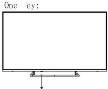 One ey:
