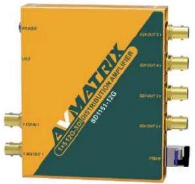 AMATRX 145-12G-SD DISTRIBUTION AMPLIFIER SD151-12G