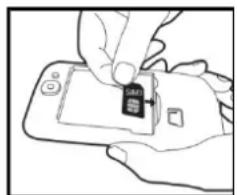 GIGABYTE GSmart Aku A1 - To install the SIM card - 1