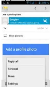 Add a profile photo Google+ Apply bblsue#@photo.group To: Jun 14 Show pictures Add a profile photo Reply all Forward Move Settings