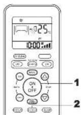 MITSUBISHI SRK25MHIPC1 - 當前時間的設定方法 - 2