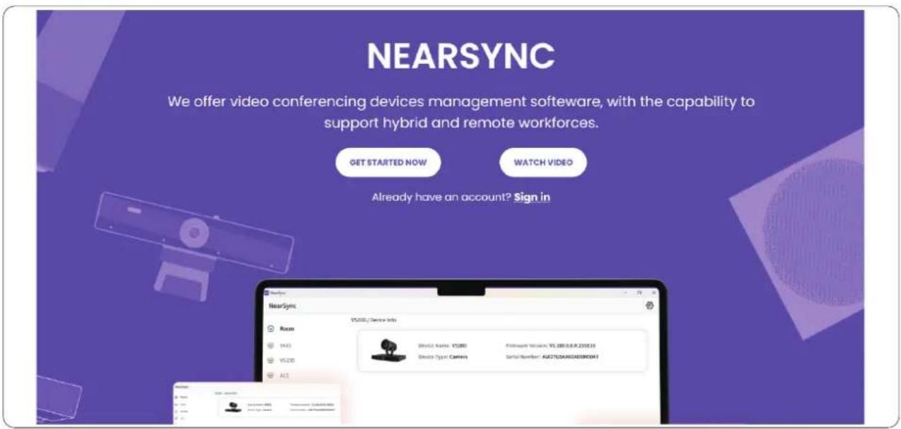 NEARSYNC We offer video conferencing devices management software, with the capability to support hybrid and remote workforces. GET STARTED NOW WATCH VIDEO Already have an account? Sign in NearSync V5200 / Server Info Room V43 V5200 ACI Device Name: V5200 Device Type: Camera Fideware Version: V1.200/8.9.2010.19 Serial Number: AUSTED/ARAD/BRDA047