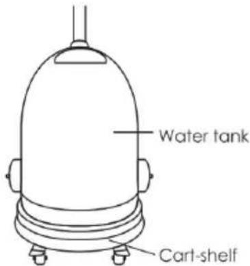 Water tank Cart-shelf