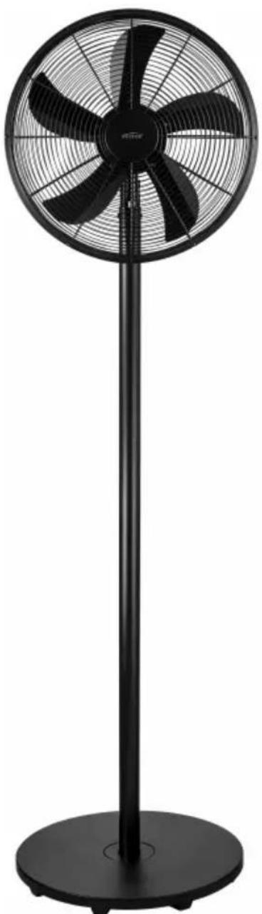 MISTRAL MPUREY30-BK - Designer 40cm Pedestal Fan - 1