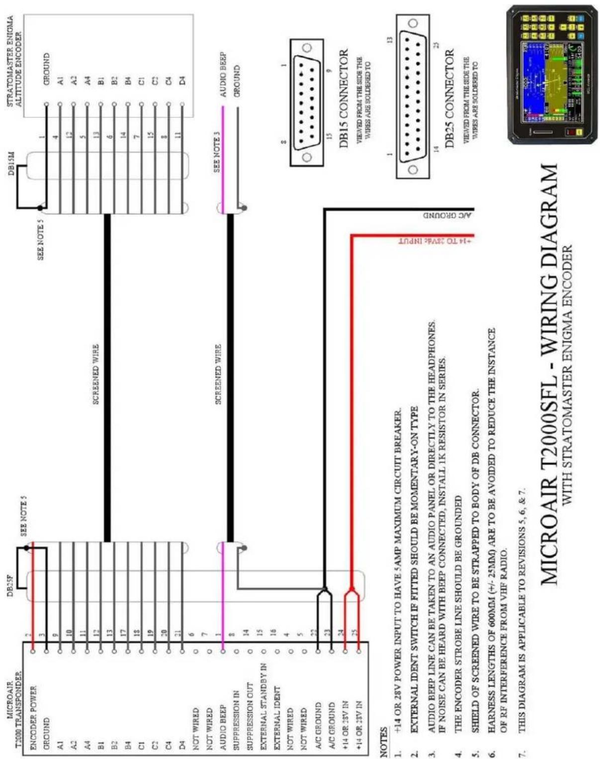 Microair T2000ADSB - WIRING DIAGRAMS - 10