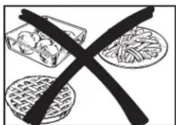 Café CVM517P2MS1 - Foods not recommended - 1
