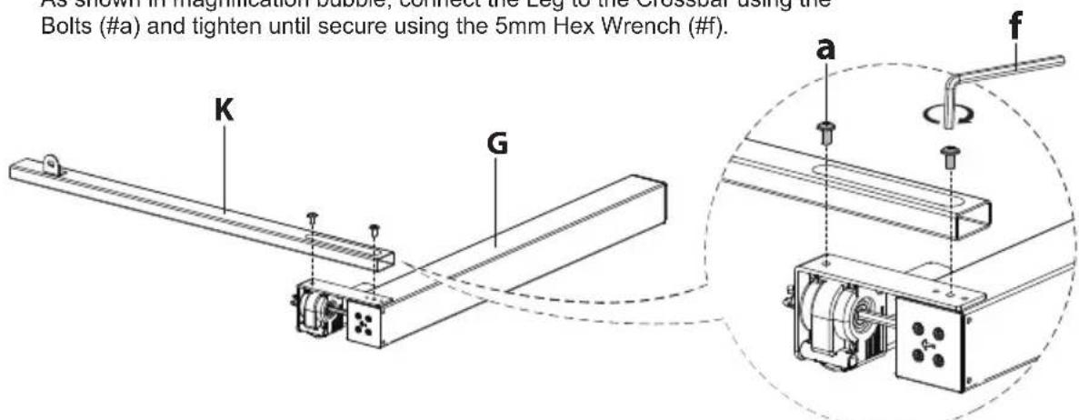 Mount-It! MI-15010 - 1-3 Assemble the right leg section - 1