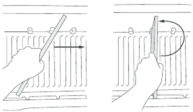 Fisher & Paykel E150RWW - Divider instructions (Where fitted) - 1