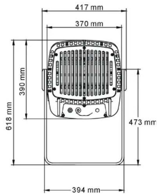 417 mm 370 mm 618 mm 390 mm 473 mm 394 mm