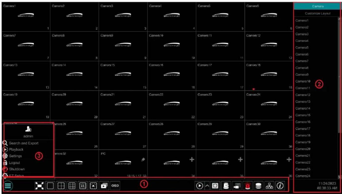 Camera1 Camera2 Camera3 Camera4 Camera5 Camera6 Camera Customize Layout Camera1 Camera2 Camera3 Camera4 Camera5 Camera6 Camera7 Camera8 Camera9 Camera10 Camera11 Camera12 Camera13 Camera14 Camera15 Camera16 Camera17 Camera18 Camera19 Camera20 Camera21 Camera22 Camera23 Camera24 Camera10 Camera11 Camera12 Camera13 Camera14 Camera15 Camera16 Camera17 Camera18 Camera19 Camera20 Camera21 Camera22 Camera23 Camera24 Camera25 Camera26 Camera27 Camera28 Camera29 Camera30 Camera31 Camera32 IPC + + + + - admin Search and Export Playback Settings 3 Logout Shutdown E7 Setup 32 18.15 1.17.33 34 36 36 OSD 1