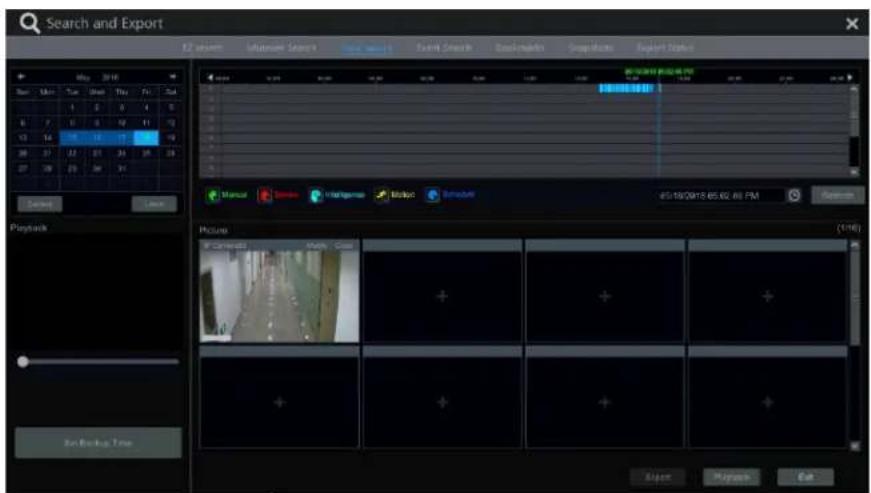 Search and Export File Edit View Insert Search Tools Help Start Event Search Background Snapshots Export Options May 2016 10:00:00 10:00:00 10:00:00 10:00:00 10:00:00 10:00:00 10:00:00 10:00:00 10:00:00 10:00:00 10:00:00 10:00:00 Playback Enter BackUp Time Preview (1/18) Select Track Show Import Match Showout 45:19/2018 45.62.48 PM Apply Programs Exit