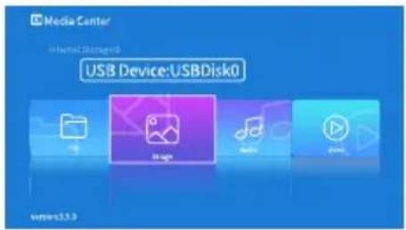 Media Center Internal Settings USB Device:USBDisk0 Series15.3