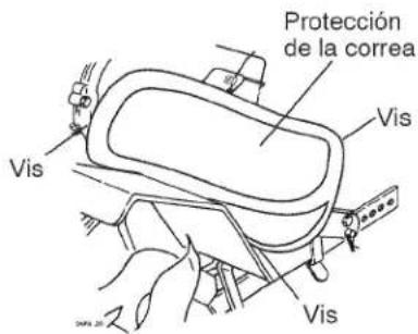 Craftsman 917.299011 - PARA REMOVER LA PROTECCIÓN DE LA CORREA - 1