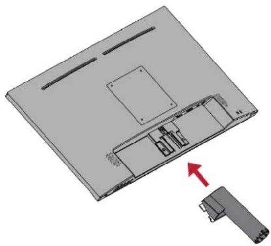 VIEWSONIC VX2407-7 - Initial Setup Installing the Stand - 1
