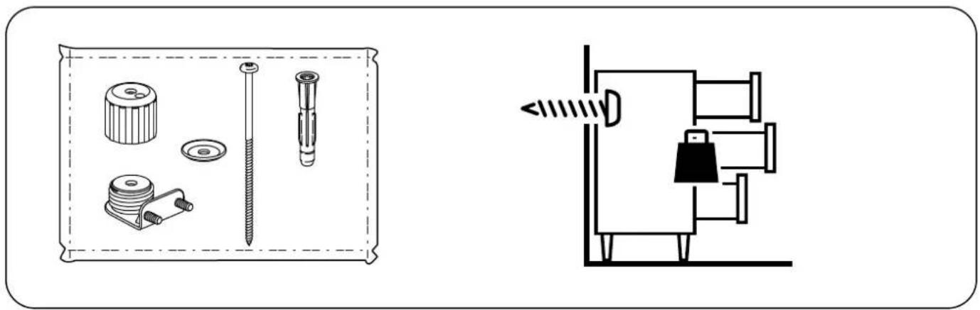 IKEA IDANÄS 904.587.11 - ADVERTENCIA - 1