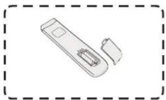 VIEWSONIC SWB6552 - Inserting Remote Control Batteries - 2