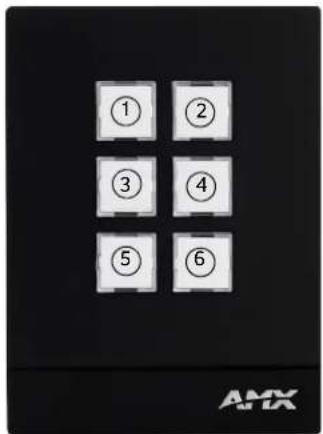AMX MKP-106 - Button Layouts - 1