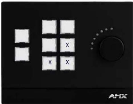 AMX MKP-106 - ID Pushbutton - 5