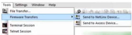 AMX MKP-106 - Upgrading Firmware via NetLinx Studio - 1