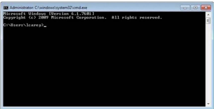 AMX MKP-106 - Establishing a Terminal Connection via Telnet - 1