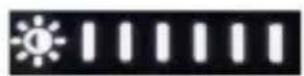 UNIDEN BW3531 - DISPLAY BRIGHTNESS - 1