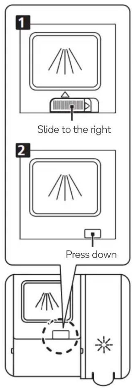 Kogan KAM15PDWFSA - Adjusting the Rinse Aid Reservoir - 1