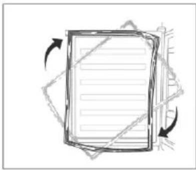 Kogan KAHFRZU161A - Reversing the door - 9