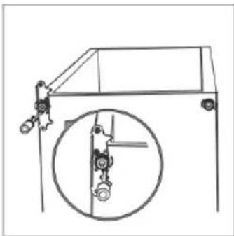 Kogan KAHFRZU161A - Reversing the door - 8