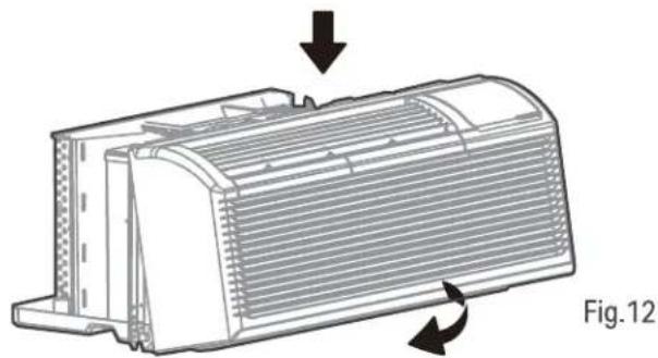 Perfect Aire 4PTC09A-HE-3.5 - Reinstall front panel. - 1