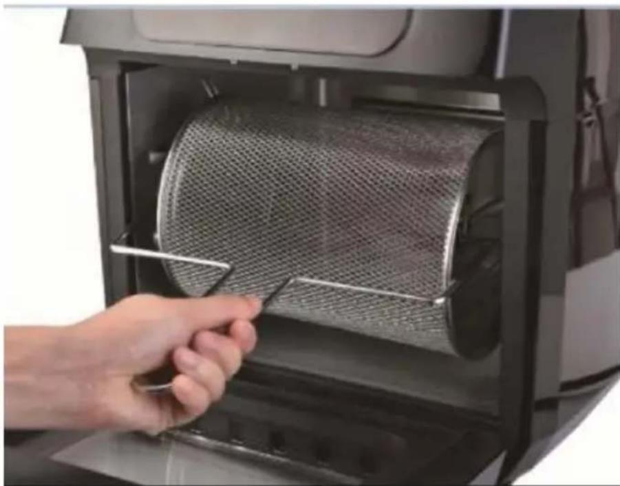 Kogan KA12LDGFRYC - Removing Rolling Cage &amp; Rotisserie Spit from Unit - 1