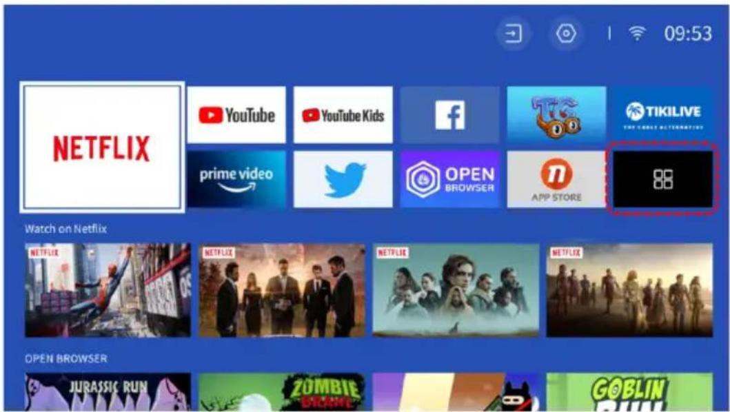 09:53 NETFLIX YouTube YouTube Kids prime video YouTube TikG TikG 08 TikG TikG OPEN BROWSER App Store 88 Watch on Netflix NETFLIX NETFLIX NETFLIX NETFLIX OPEN BROWSER JURASSIC RUN ZOMBIE GOBLIN