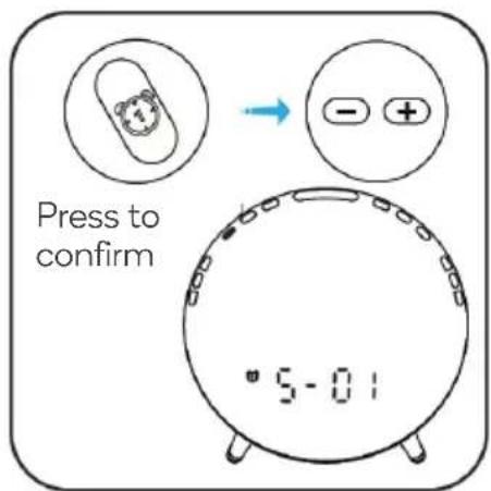 Press to confirm 5-01
