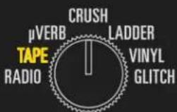 CRUSH μVERB TAPE RADIO LADDER VINYL GLITCH