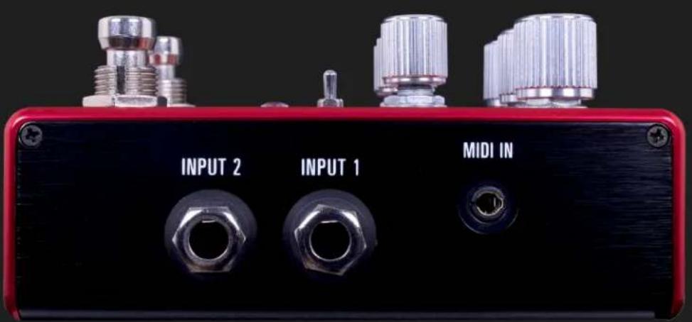 INPUT 2 INPUT 1 MIDI IN