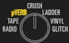 μVERB CRUSH TAPE RADIO LADDER VINYL GLITCH