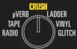 CRUSH μVERB TAPE RADIO LADDER VINYL GLITCH