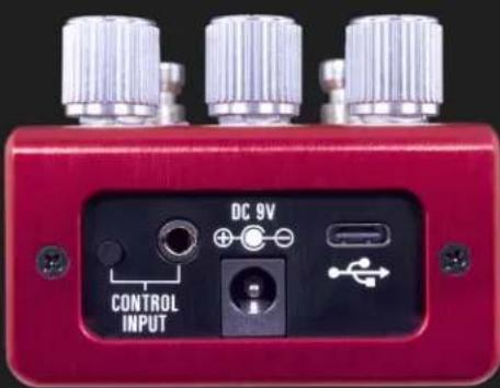 DC 9V CONTROL INPUT