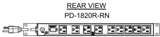REAR VIEW PD-1820R-RN
