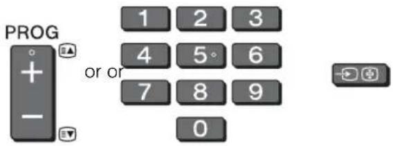 PROG + - 1 2 3 4 5° 6 7 8 9 0