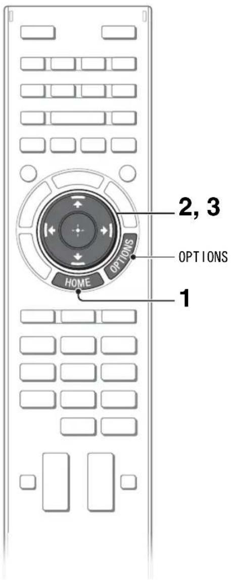 SONY KDL-50W700A - 選擇各項功能和設定(主選單) - 1