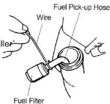 Fuel Pick-up Hose Wire Iler Fuel Filter